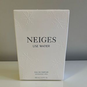New Lise Watier Neiges 100ml Eau De Parfum